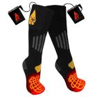 Alternate image 2 for ActionHeat&trade; Unisex 3.7V Rechargeable Battery Heated Socks in Black/Yellow