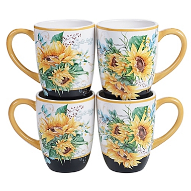 Certified International Sunflower Fields 16-Piece Dinnerware Set. View a larger version of this product image.