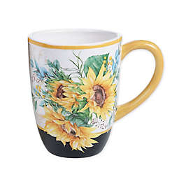 Certified International Sunflower Fields Mugs (Set of 4)