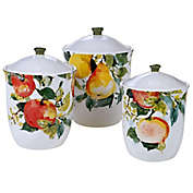 Certified International Ambrosia 3-Piece Canister Set