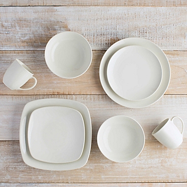 Noritake&reg; Colorwave Coupe 4-Piece Place Setting in Naked. View a larger version of this product image.