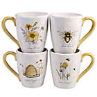 Alternate image 0 for Certified International Sweet as a Bee Mugs (Set of 4)