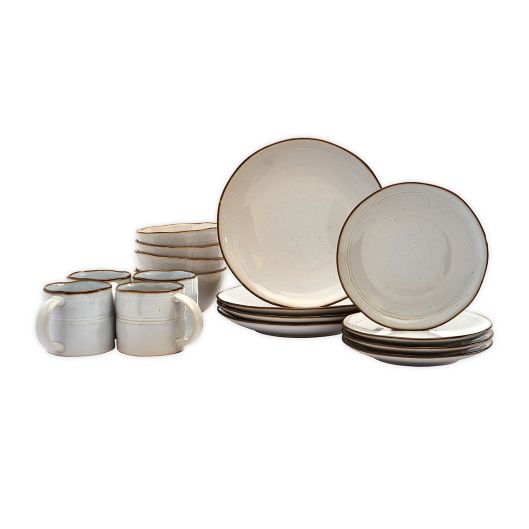 Tabletops Gallery® Geneva 16-Piece Dinnerware Set