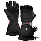 Alternate image 1 for ActionHeat&trade; Men&#39;s Medium 5V Battery Heated Snow Gloves in Black