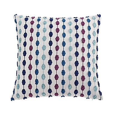 Tracy Porter&reg; Darling Square Throw Pillow in Blue/Purple. View a larger version of this product image.