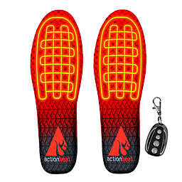 ActionHeat™ Small/Medium Rechargeable Heated Insoles with Remote
