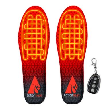ActionHeat&trade; Small/Medium Rechargeable Heated Insoles with Remote. View a larger version of this product image.