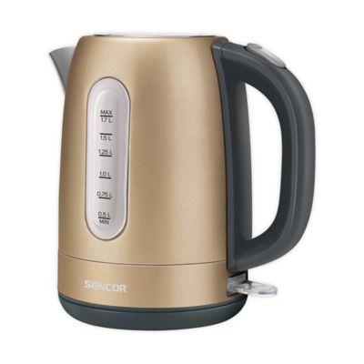 electric tea kettle at bed bath and beyond