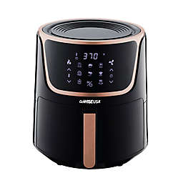 GoWISE USA 7 qt. Air Fryer with Dehydrator in Black/Copper