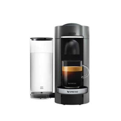 Nespresso VertuoPlus Deluxe Coffee &amp; Espresso Maker by De&#39;Longhi with Aeroccino