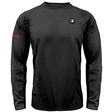 ActionHeat&trade; Men&#39;s Extra-Large 5V Battery Heated Shirt in Black. View a larger version of this product image.