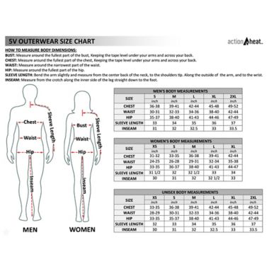 ActionHeat&trade; Men's 5V Battery Heated Shirt in Black. View a larger version of this product image.