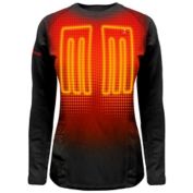 ActionHeat&trade; Women&#39;s Battery Heated Shirt in Black