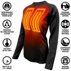 Alternate image 3 for ActionHeat&trade; Women's Battery Heated Shirt in Black