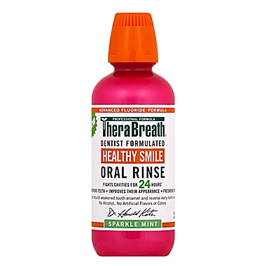 Dr. Katz TheraBreath&reg; 16 oz. Healthy Smile Oral Rinse Mouthwash. View a larger version of this product image.