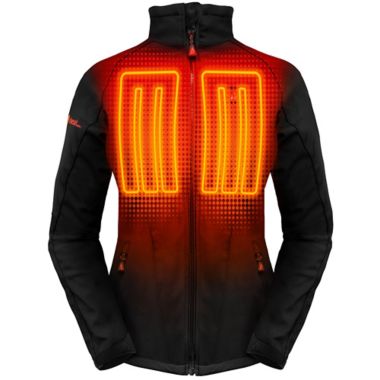 ActionHeat&trade; Women's X-Small Battery Heated Jacket in Black. View a larger version of this product image.