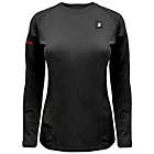 Alternate image 1 for ActionHeat&trade; Women&#39;s X-Small Battery Heated Shirt in Black