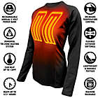 Alternate image 3 for ActionHeat&trade; Women&#39;s X-Small Battery Heated Shirt in Black