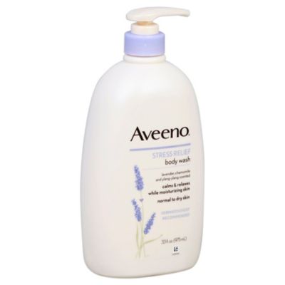 Aveeno&reg; 33.8 fl. oz. Stress Relief Body Wash