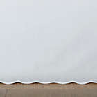 Alternate image 2 for Stone Cottage Solid Scallop Tailored Bedskirt in White