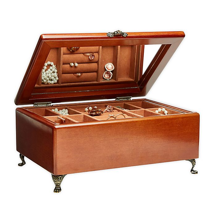 wooden jewelry boxes canada