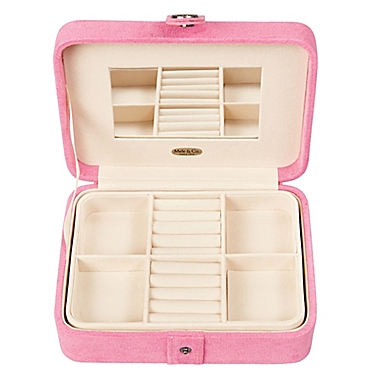 Mele & Co. Giana Jewelry Box in Pink. View a larger version of this product image.