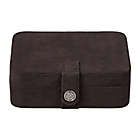 Alternate image 7 for Mele & Co. Giana Plush Fabric Jewelry Box in Black