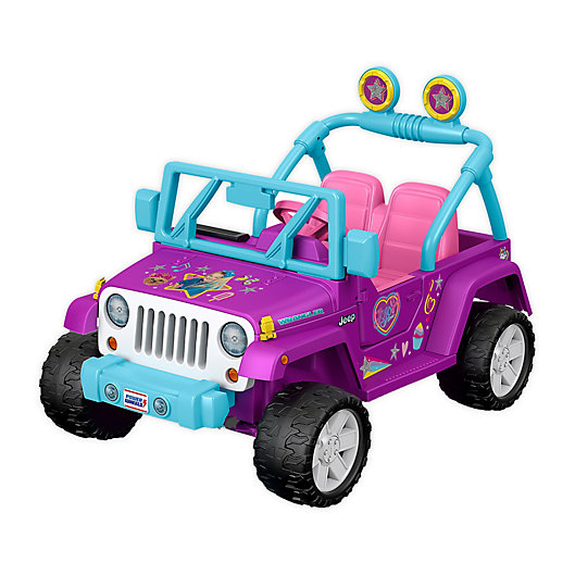 Fisher Power Wheels Jojo Siwa, Little Tikes Jeep Wrangler Toddler To Twin Convertible Bed