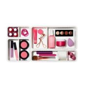 OXO&reg; Good Grips 4-Piece Adjustable Drawer Bin Set in White