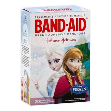 Johnson &amp; Johnson Band-Aid&reg; Disney&reg; Frozen 20-Count Adhesive Bandages. View a larger version of this product image.