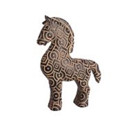 Home Essentials &amp; Beyond Pattern Horse Figurine in Brown