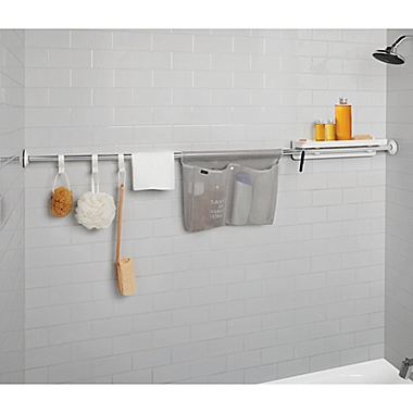 Umbra&reg; Sure-Lock Tension Mount Storage Rod in Chrome. View a larger version of this product image.