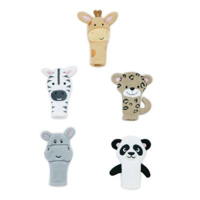 Capelli New York 5-Piece Exotic Animal Finger Puppet Set