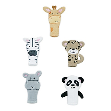 Capelli New York 5-Piece Exotic Animal Finger Puppet Set. View a larger version of this product image.