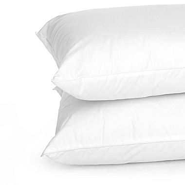 4earth&trade; 2-Pack Eco-Friendly Organic Cotton Standard Bed Pillows. View a larger version of this product image.