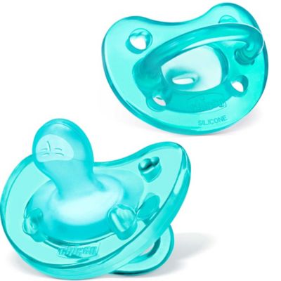 Chicco&reg; PhysioForma&reg; Silicone 2-Pack Orthodontic Pacifiers