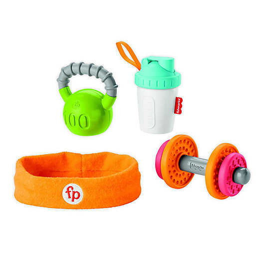 Alternate image 1 for Fisher-Price® Baby Biceps™ 4-Piece Gift Set