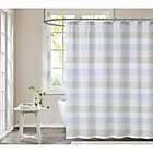 Alternate image 0 for Cottage Classics&reg; Spa Stripe Shower Curtain