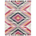 Alternate image 0 for Cosmo Living&copy; Cypress Paola 5&#39;3 x 7&#39; Area Rug in Pink/Ivory