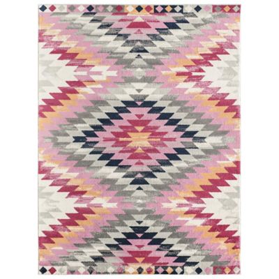 Cosmo Living&copy; Cypress Paola Rug in Pink/Ivory