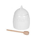 Alternate image 1 for Everyday White&reg; by Fitz and Floyd&reg; 2-Piece Honey Pot with Dipper