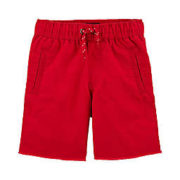 OshKosh B'gosh® Twill Pull-On Short in Red