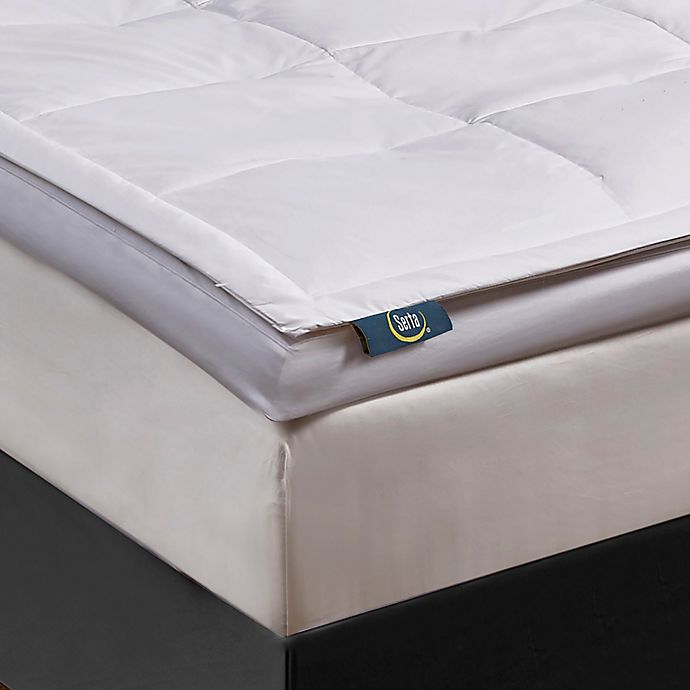 Serta 2 Feather And Down Fiber, Queen Feather Bed