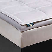 Serta&reg; 2&quot; Feather and Down Fiber Featherbed Mattress Topper