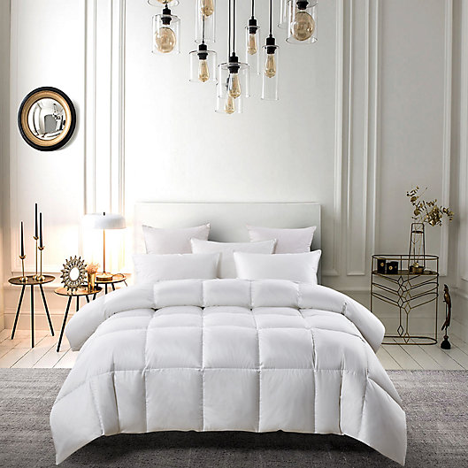 Alternate image 1 for Serta® Lightweight Down Twin Comforter in White