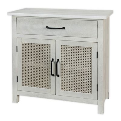 Bee &amp; Willow&trade; Cane Console Table in White Wash