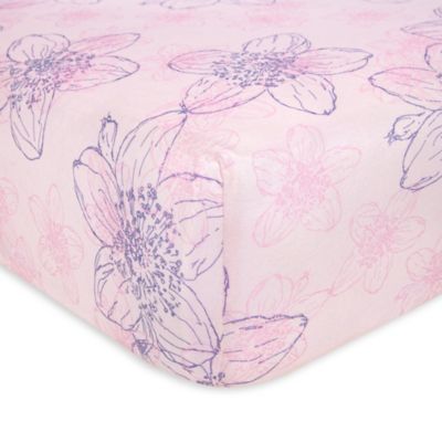 burt's bees baby fitted crib sheet