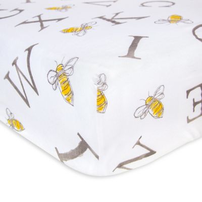 burt's bees baby organic cotton fitted crib sheet