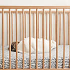 Alternate image 2 for Burt&#39;s Bees Baby&reg; Guide the Way Organic Cotton Fitted Crib Sheet in Indigo