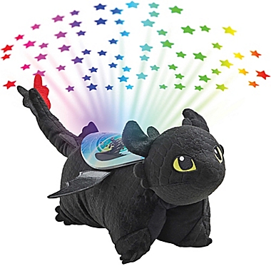 Pillow Pets&reg; How To Train Your Dragon Toothless Pillow Pet with Sleeptime Lite&trade;. View a larger version of this product image.